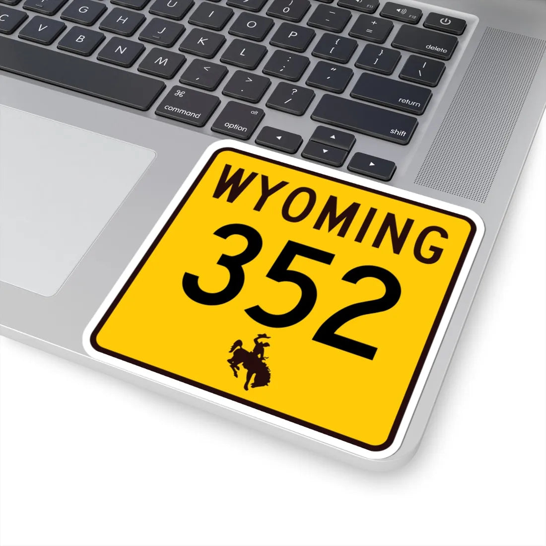WY-352 (Wyoming) (Road Sign) STICKER Vinyl Kiss-Cut Decal - The Sticker Space