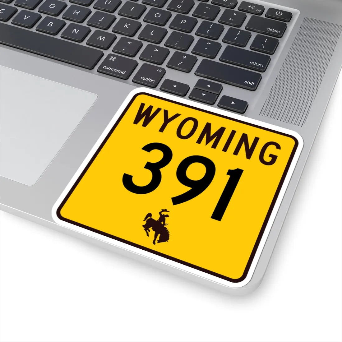 WY-391 (Wyoming) (Road Sign) STICKER Vinyl Kiss-Cut Decal - The Sticker Space