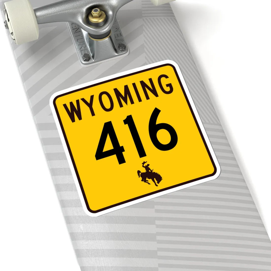 WY-416 (Wyoming) (Road Sign) STICKER Vinyl Kiss-Cut Decal - The Sticker Space