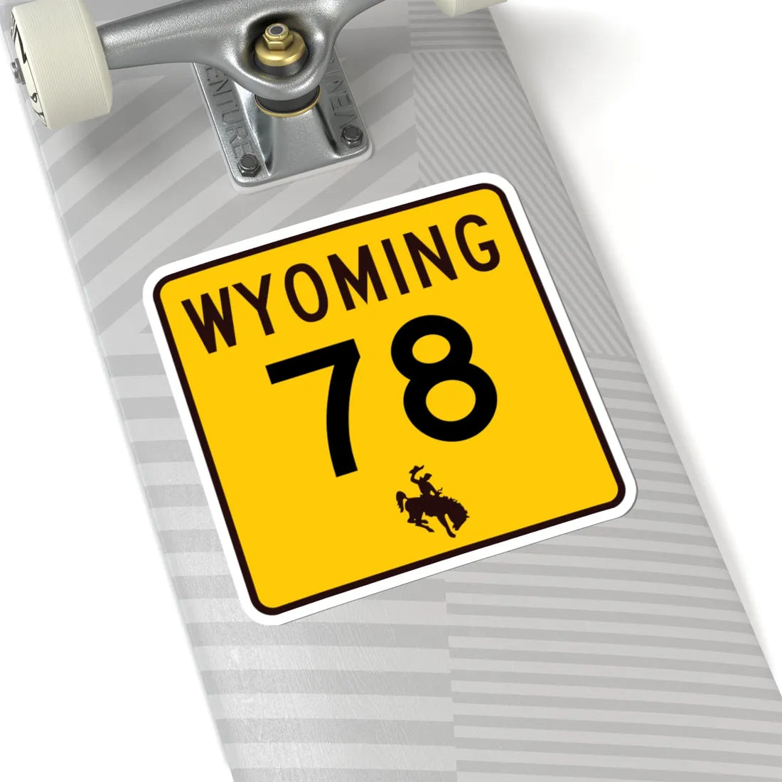 WY-78 (Wyoming) (Road Sign) STICKER Vinyl Kiss-Cut Decal - The Sticker Space