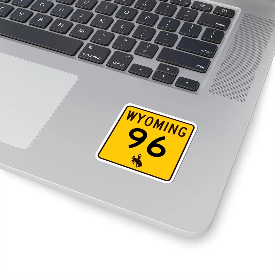 WY-96 (Wyoming) (Road Sign) STICKER Vinyl Kiss-Cut Decal - The Sticker Space