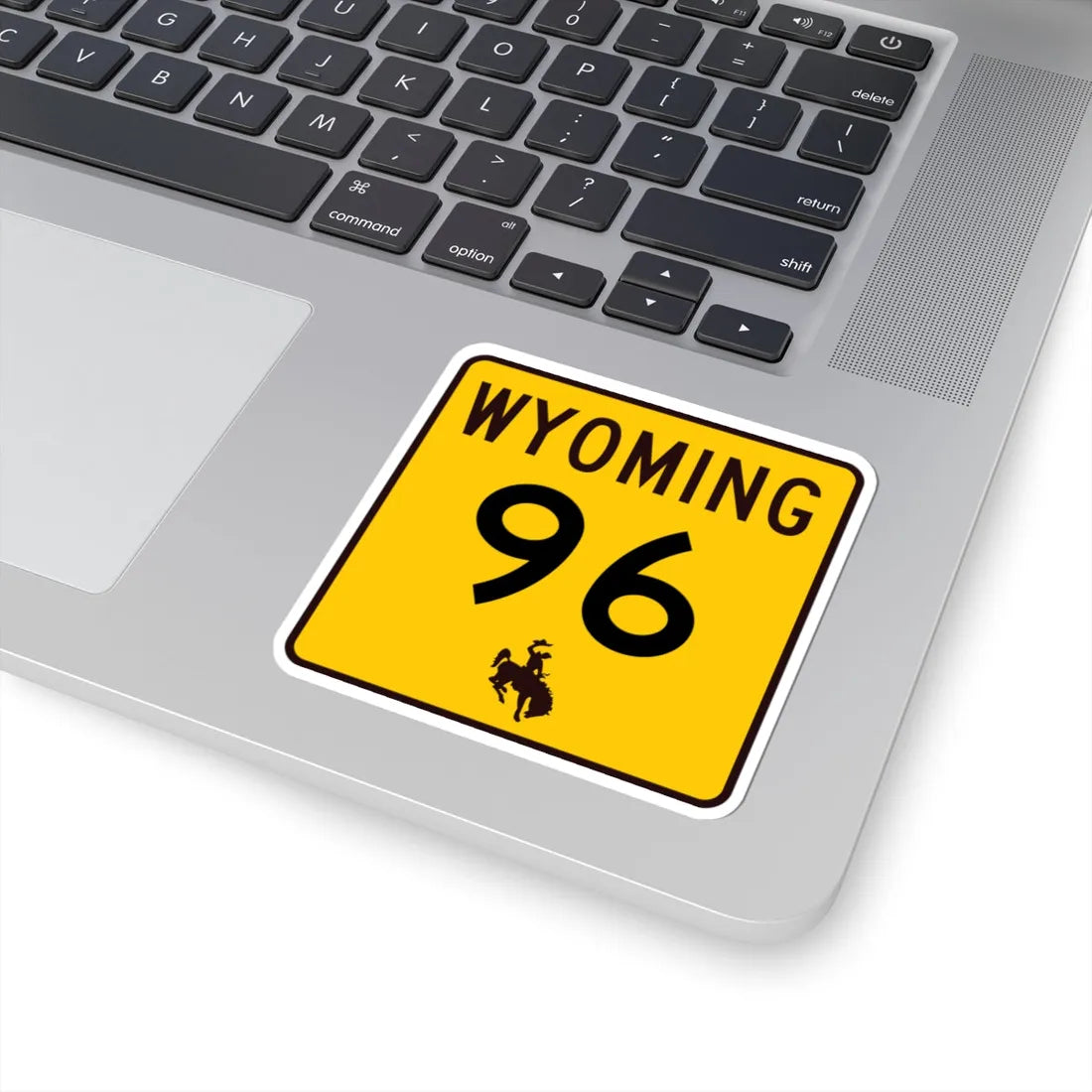 WY-96 (Wyoming) (Road Sign) STICKER Vinyl Kiss-Cut Decal - The Sticker Space