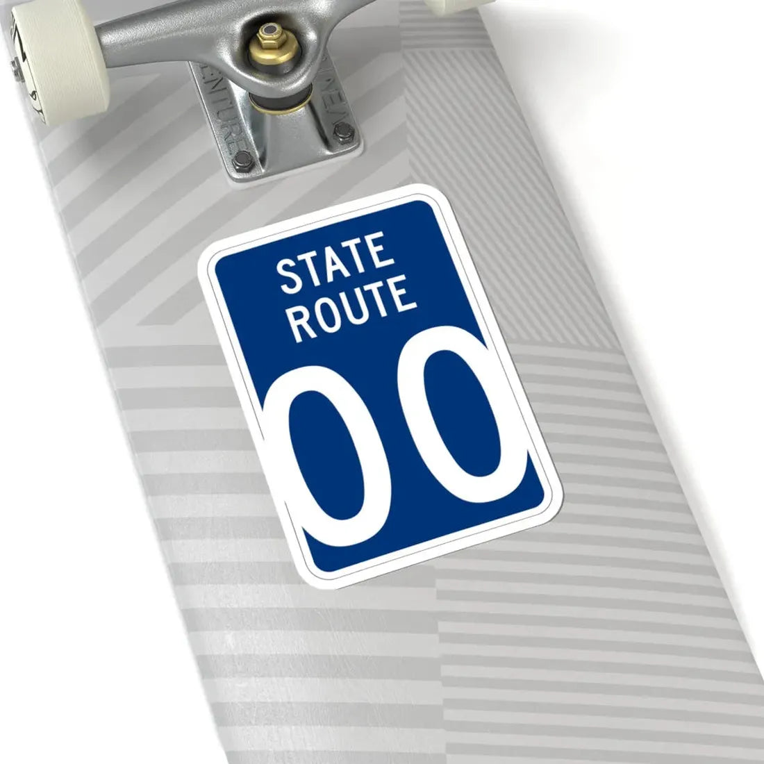 Wyandot County Ohio state route shield template (Ohio) (Road Sign) STICKER Vinyl Kiss-Cut Decal - The Sticker Space