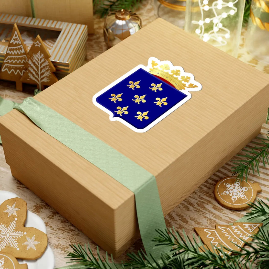 Wymbritseradeel wapen 1818 (Netherlands) (Coat of Arms) STICKER Vinyl Kiss-Cut Decal - The Sticker Space