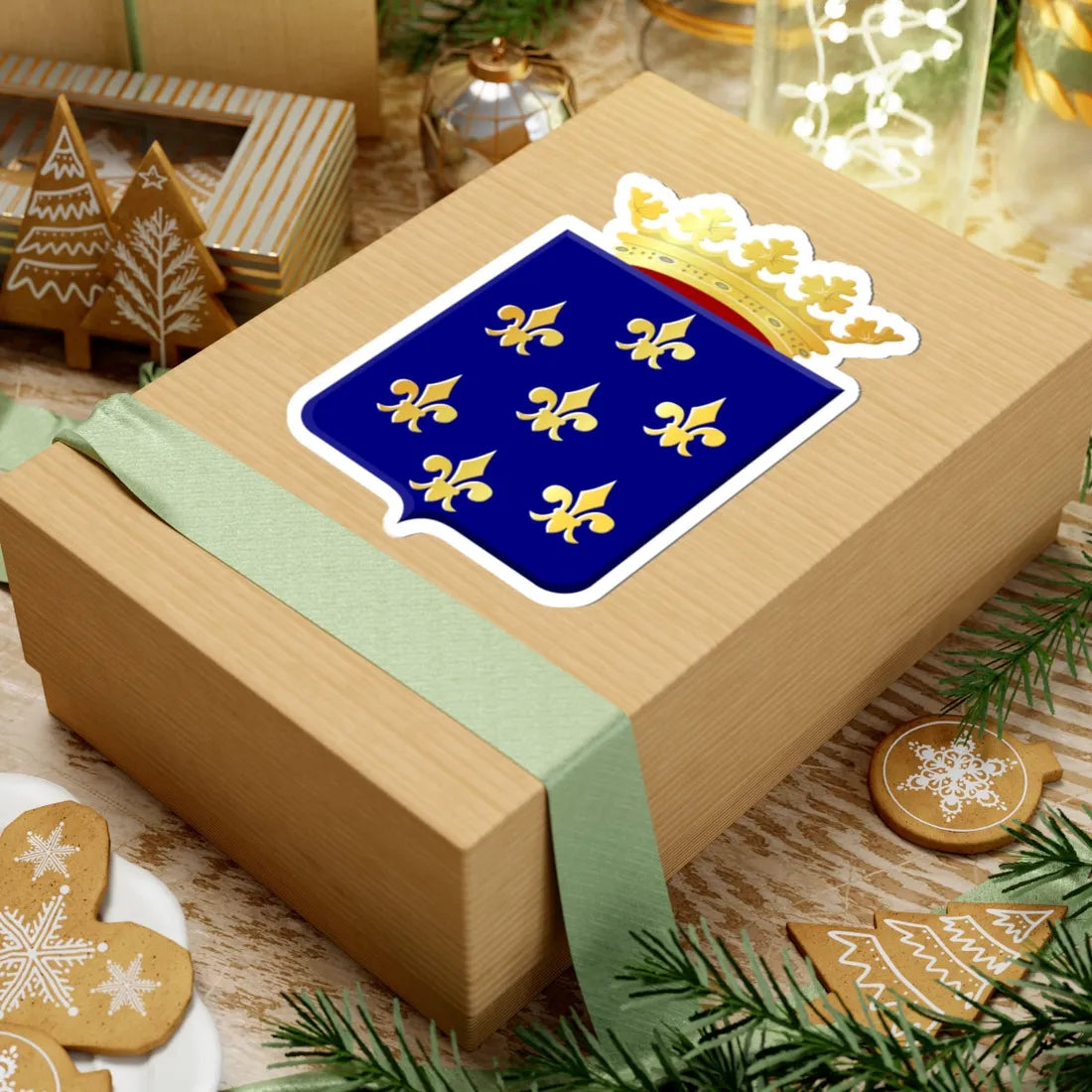 Wymbritseradeel wapen 1818 (Netherlands) (Coat of Arms) STICKER Vinyl Kiss-Cut Decal - The Sticker Space