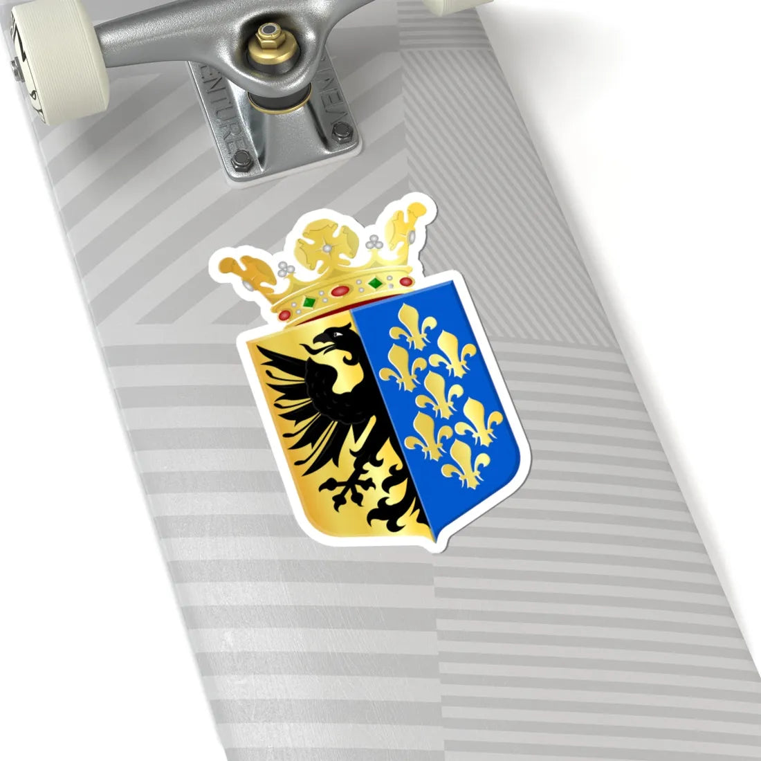 Wymbritseradeel wapen 1975 (Netherlands) (Coat of Arms) STICKER Vinyl Kiss-Cut Decal - The Sticker Space