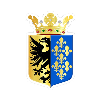 Wymbritseradeel wapen 1975 (Netherlands) (Coat of Arms) STICKER Vinyl Kiss-Cut Decal - The Sticker Space