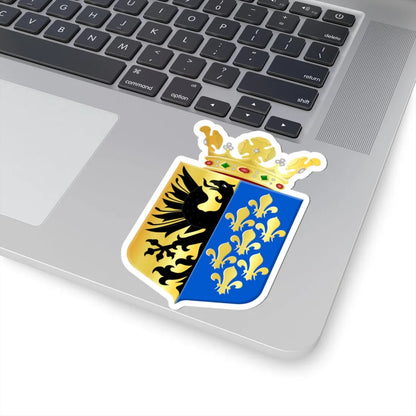 Wymbritseradeel wapen 1975 (Netherlands) (Coat of Arms) STICKER Vinyl Kiss-Cut Decal - The Sticker Space