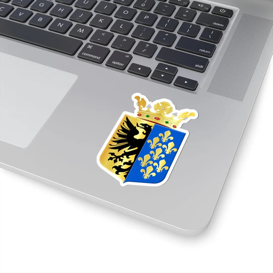 Wymbritseradeel wapen 1975 (Netherlands) (Coat of Arms) STICKER Vinyl Kiss-Cut Decal - The Sticker Space