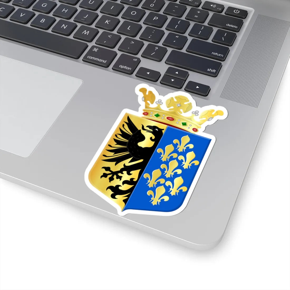 Wymbritseradeel wapen 1975 (Netherlands) (Coat of Arms) STICKER Vinyl Kiss-Cut Decal - The Sticker Space