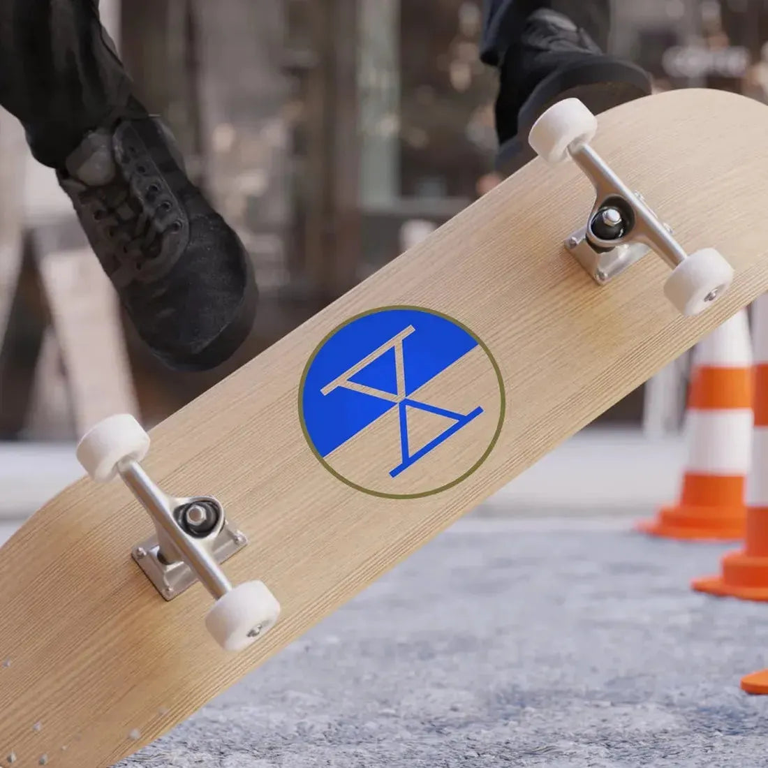 X Corps (U.S. Army) REVERSE PRINT Transparent Die-Cut STICKER - The Sticker Space