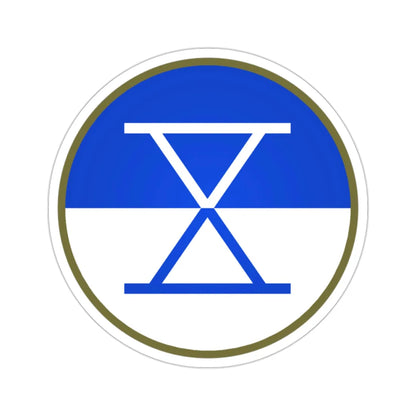 X Corps (U.S. Army) STICKER Vinyl Die-Cut Decal 2 Inch - The Sticker Space