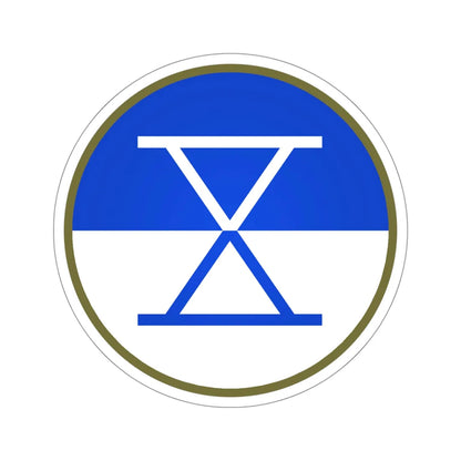 X Corps (U.S. Army) STICKER Vinyl Die-Cut Decal 4 Inch - The Sticker Space