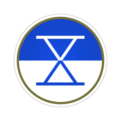 X Corps (U.S. Army) STICKER Vinyl Die-Cut Decal 5 Inch - The Sticker Space