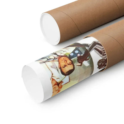 X - THE MAN WITH THE X - RAY EYES 1963 - Paper Movie Poster - The Sticker Space