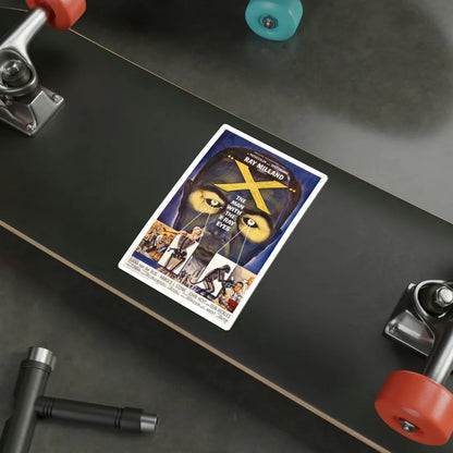 X The Man with the XRay Eyes 1963 Movie Poster STICKER Vinyl Die-Cut Decal - The Sticker Space