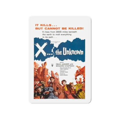 X - THE UNKNOWN 1956 Movie Poster - Refrigerator Magnet 2 Inch - The Sticker Space
