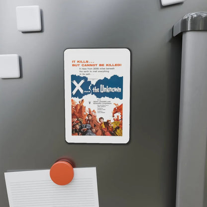 X - THE UNKNOWN 1956 Movie Poster - Refrigerator Magnet - The Sticker Space