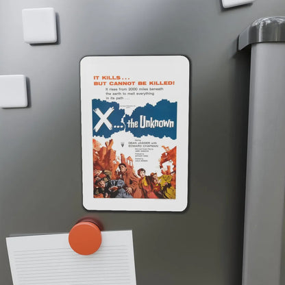X - THE UNKNOWN 1956 Movie Poster - Refrigerator Magnet - The Sticker Space