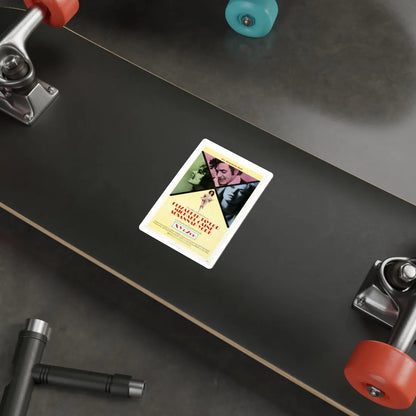 X Y and Zee 1972 Movie Poster STICKER Vinyl Die-Cut Decal - The Sticker Space