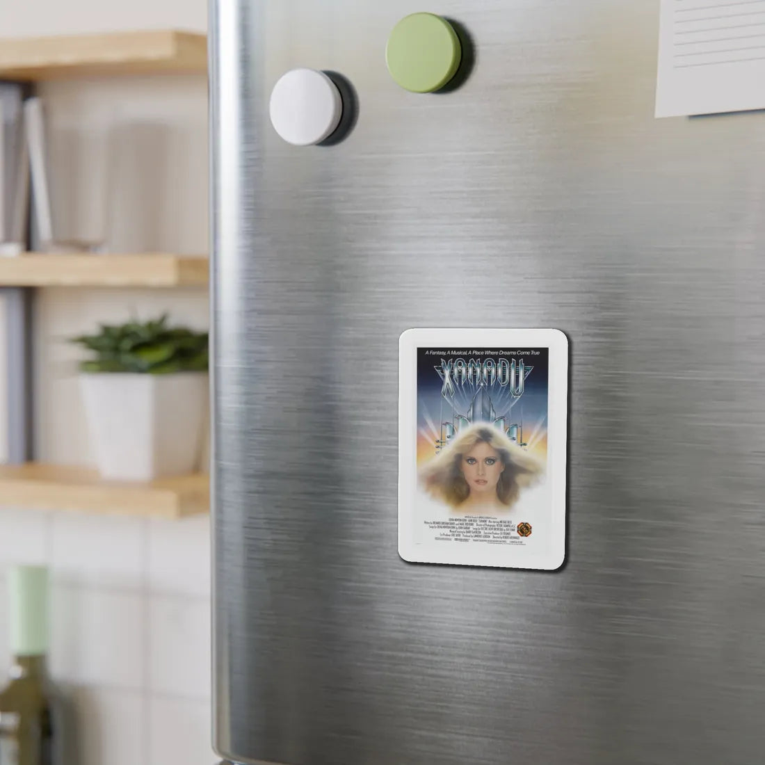 Xanadu 1980 Movie Poster Refrigerator Magnet - The Sticker Space