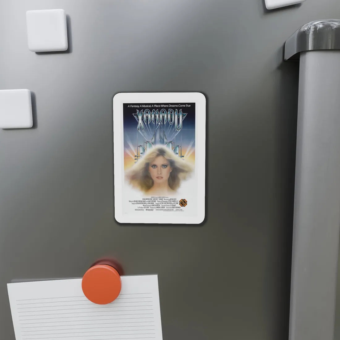 Xanadu 1980 Movie Poster Refrigerator Magnet - The Sticker Space