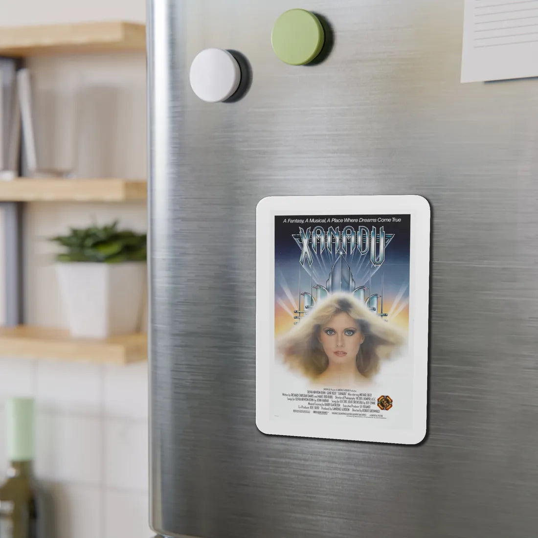 Xanadu 1980 Movie Poster Refrigerator Magnet - The Sticker Space