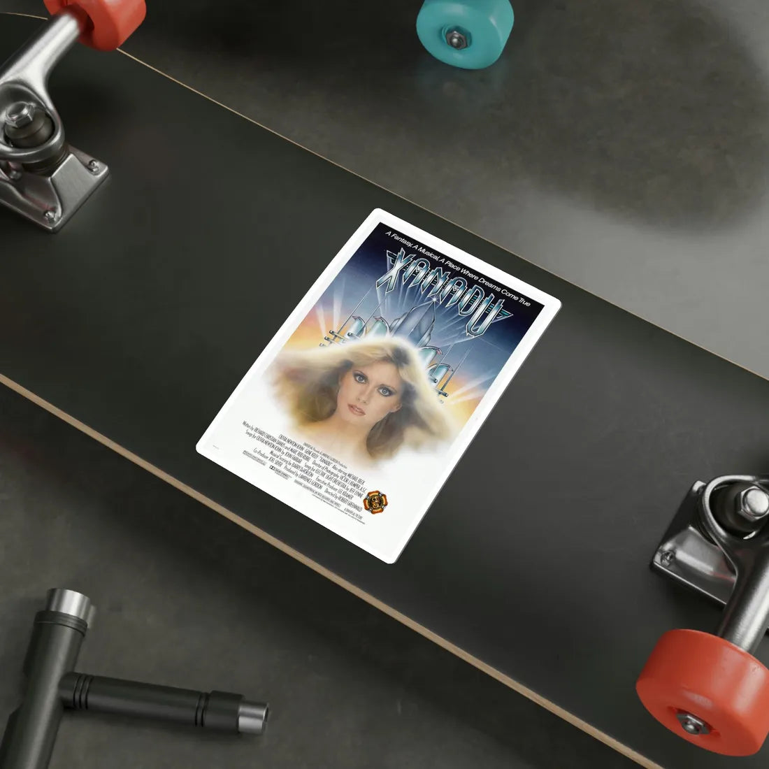 Xanadu 1980 Movie Poster STICKER Vinyl Die-Cut Decal - The Sticker Space