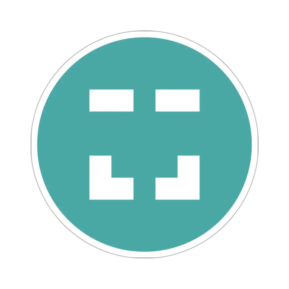 XDAI STAKE (Cryptocurrency) STICKER Vinyl Die-Cut Decal 3 Inch - The Sticker Space