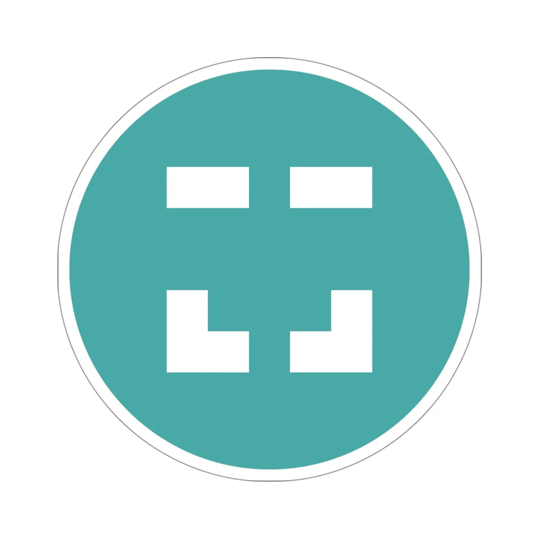 XDAI STAKE (Cryptocurrency) STICKER Vinyl Die-Cut Decal 4 Inch - The Sticker Space