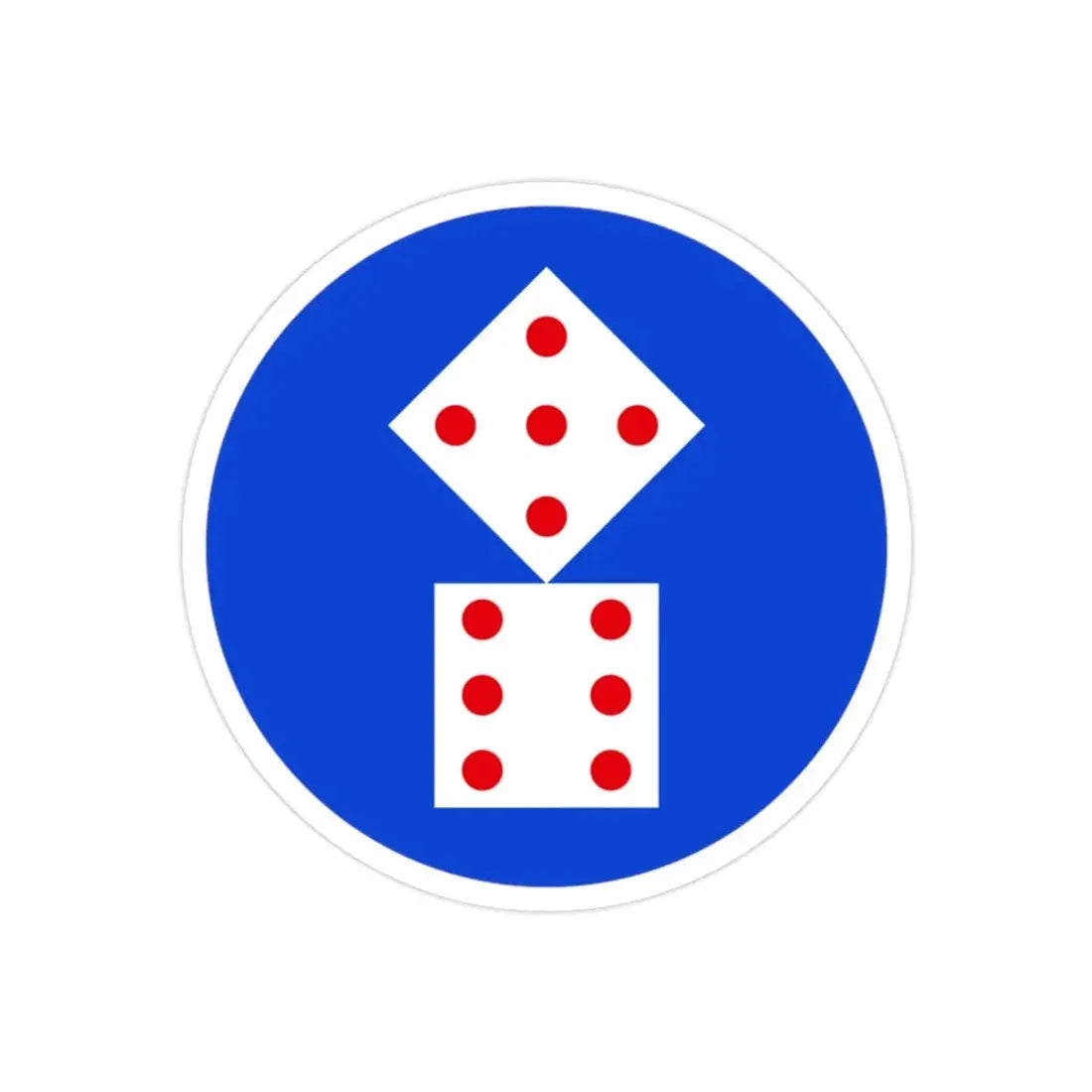 XI Corps (U.S. Army) REVERSE PRINT Transparent Die-Cut STICKER 2 Inch Die-Cut Transparent - The Sticker Space