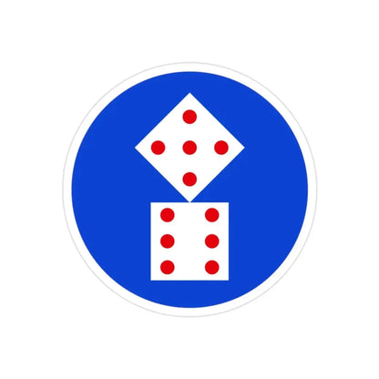 XI Corps (U.S. Army) REVERSE PRINT Transparent Die-Cut STICKER 2 Inch Die-Cut Transparent - The Sticker Space