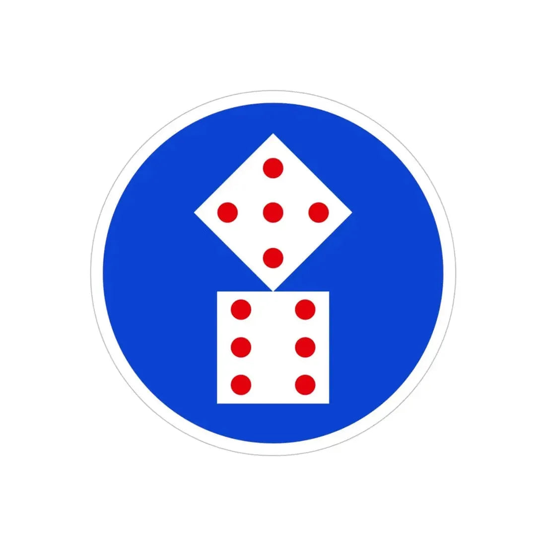 XI Corps (U.S. Army) REVERSE PRINT Transparent Die-Cut STICKER 5 Inch Die-Cut Transparent - The Sticker Space