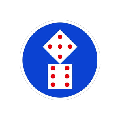 XI Corps (U.S. Army) REVERSE PRINT Transparent Die-Cut STICKER 5 Inch Die-Cut Transparent - The Sticker Space