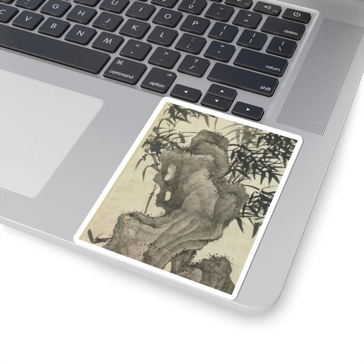 Xia Chang - Windblown bamboo - ca. 1460 v3 - STICKER Vinyl Kiss-Cut Decal