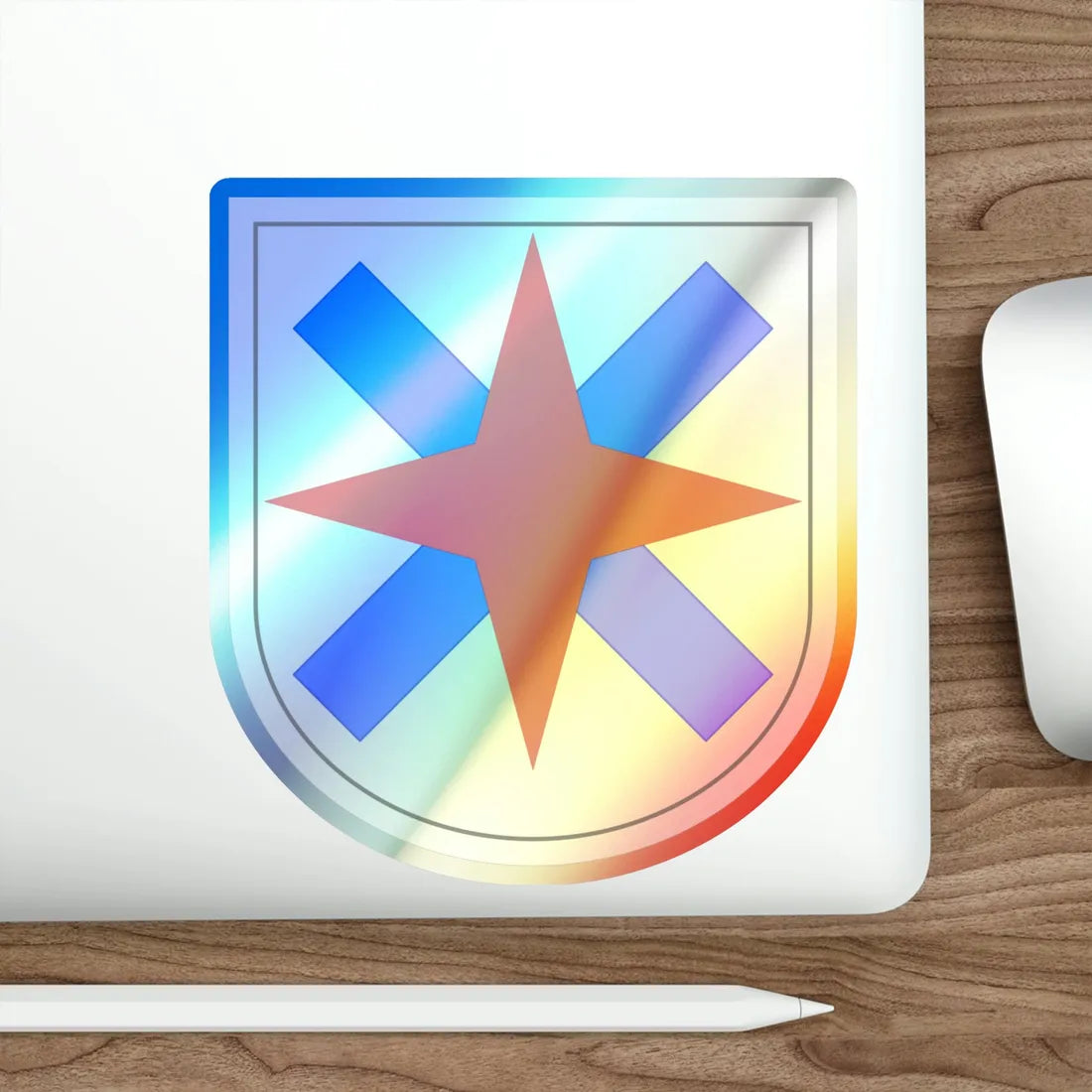 XIV Corps (U.S. Army) Holographic STICKER Die-Cut Vinyl Decal - The Sticker Space