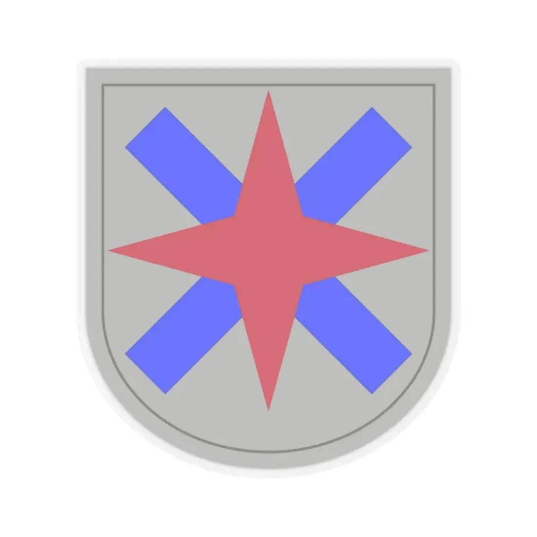 XIV Corps (U.S. Army) STICKER Vinyl Kiss-Cut Decal 4 Inch Transparent - The Sticker Space