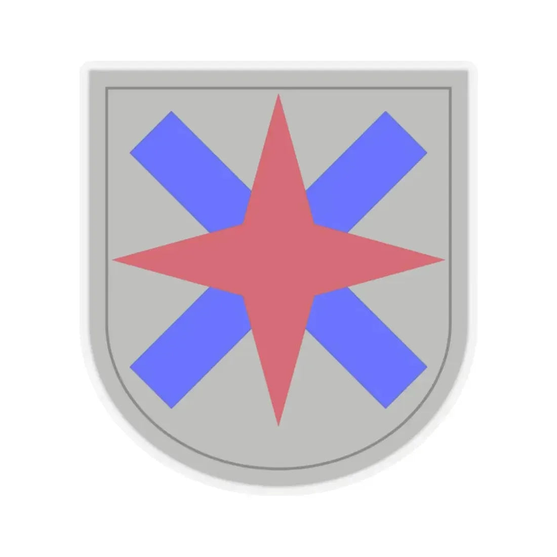 XIV Corps (U.S. Army) STICKER Vinyl Kiss-Cut Decal 6 Inch Transparent - The Sticker Space