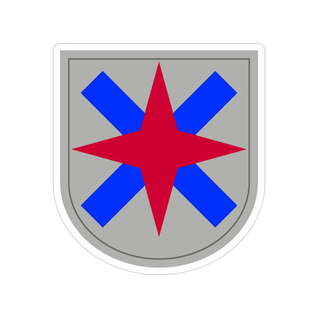 XIV Corps (U.S. Army) Transparent STICKER Die-Cut Vinyl Decal 4 Inch - The Sticker Space