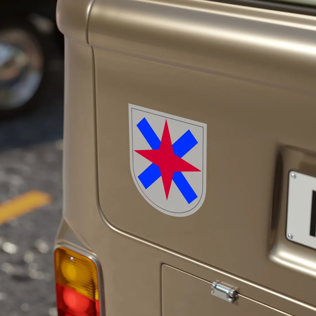 XIV Corps (U.S. Army) Transparent STICKER Die-Cut Vinyl Decal - The Sticker Space