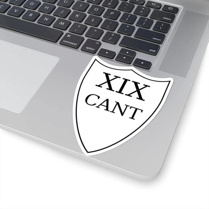 XIX Cantone coa (Switzerland) (Coat of Arms) STICKER Vinyl Kiss-Cut Decal - The Sticker Space
