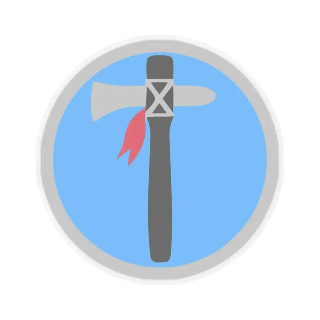 XIX Corps 1 (U.S. Army) STICKER Vinyl Kiss-Cut Decal 3 Inch Transparent - The Sticker Space