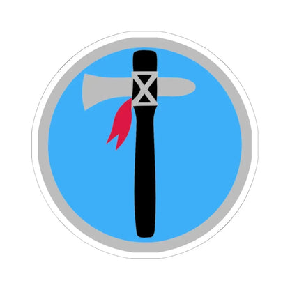 XIX Corps 1 (U.S. Army) STICKER Vinyl Kiss-Cut Decal 6 Inch White - The Sticker Space