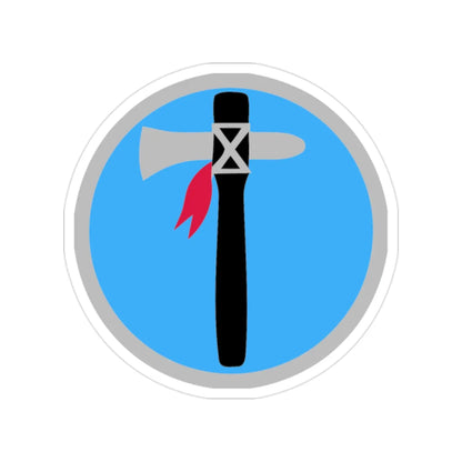 XIX Corps 1 (U.S. Army) Transparent STICKER Die-Cut Vinyl Decal 2 Inch - The Sticker Space