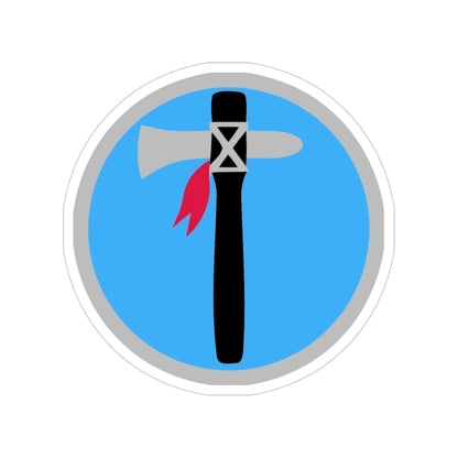 XIX Corps 1 (U.S. Army) Transparent STICKER Die-Cut Vinyl Decal 4 Inch - The Sticker Space