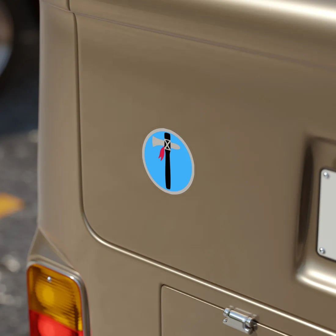XIX Corps 1 (U.S. Army) Transparent STICKER Die-Cut Vinyl Decal - The Sticker Space