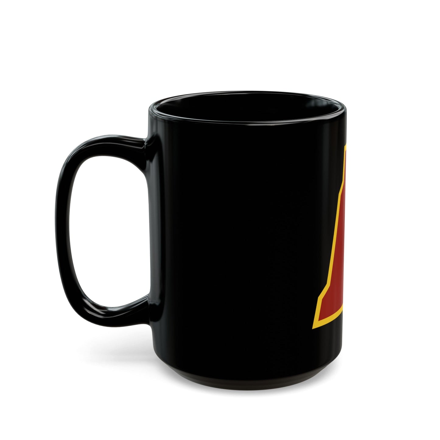 XIX Corps 3 (U.S. Army) Black Coffee Mug-The Sticker Space