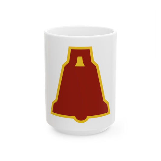 XIX Corps 3 (U.S. Army) White Coffee Mug-15oz-The Sticker Space