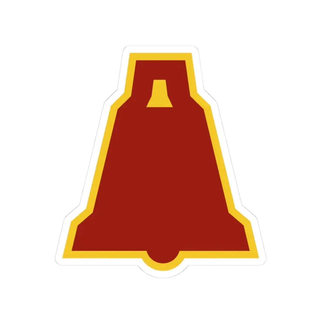 XIX Corps 3 (U.S. Army) STICKER Vinyl Kiss-Cut Decal 3 Inch White - The Sticker Space