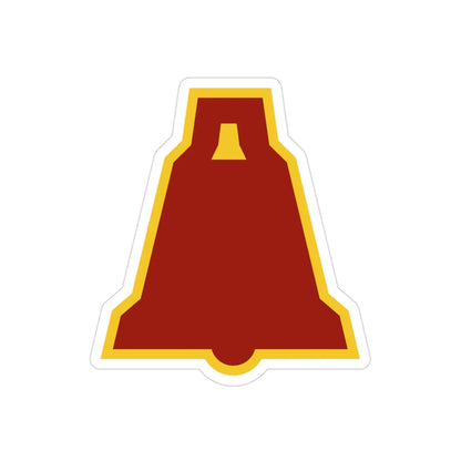 XIX Corps 3 (U.S. Army) Transparent STICKER Die-Cut Vinyl Decal 3 Inch - The Sticker Space